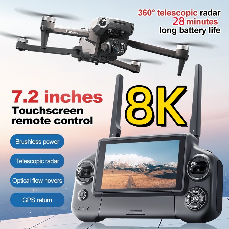 8K 3 Axis Gimbal Brushless 7.2 - Drone Gimbal 3 Axis のレビューと価格