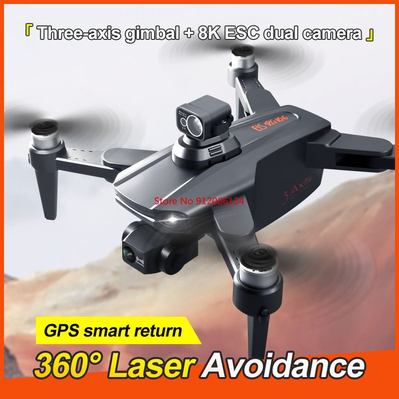 8K ESC Camera GPS Obstacle Avo - Drone Gimbal 3 Axis のレビューと価格