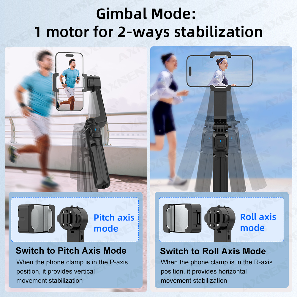 AXNEN HQ2-SE Mobile Phone Stab - Drone Gimbal For Gopro のレビューと価格