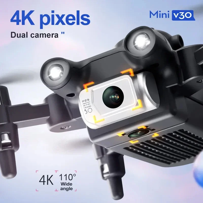 V30 Mini Drone 4DRC with Camer - Drone Gimbal 3 Axis のレビューと価格