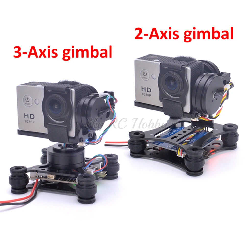 Lightweight 2-Axis / 3-Axis Br - Drone Gimbal For Gopro のレビューと価格