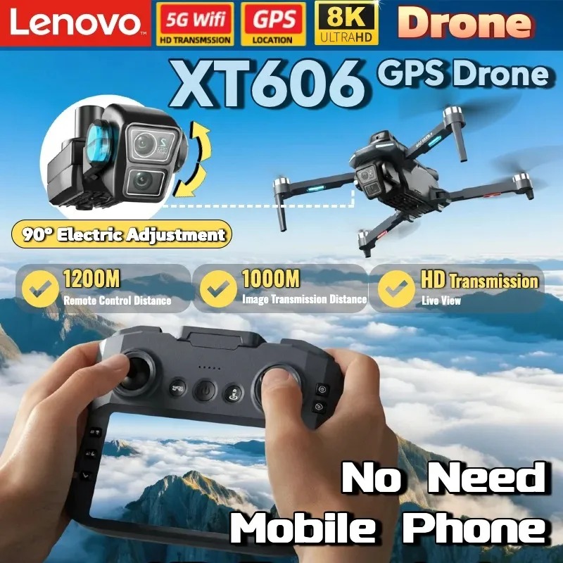 Lenovo XT606 GPS Drone Brushle - Drone Gimbal Mount のレビューと価格