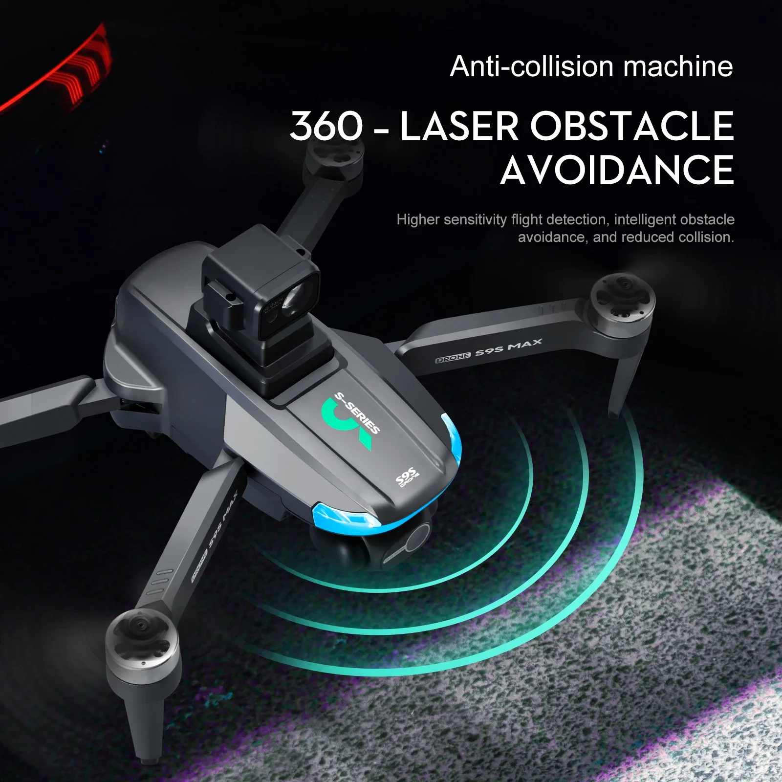 NEW S9S MAX MINI Drone 4K 2-Ax - Drone Gimbal Brushless のレビューと価格
