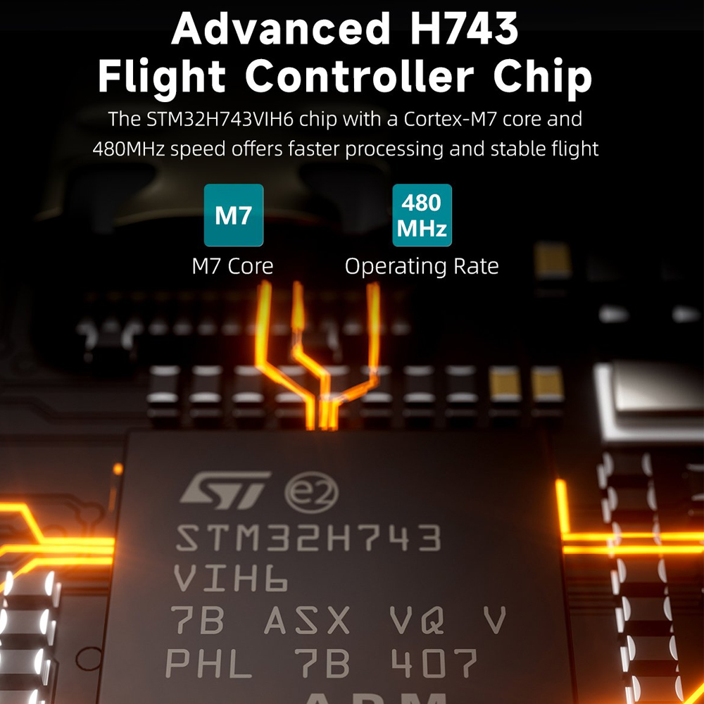 GEPRC TAKER H743 BT 8Bit 80A S - Drone Gimbal Controller のレビューと価格