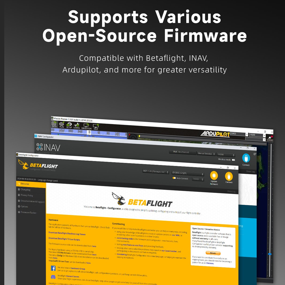 GEPRC TAKER H743 BT 8Bit 80A S - Drone Gimbal Controller のレビューと価格