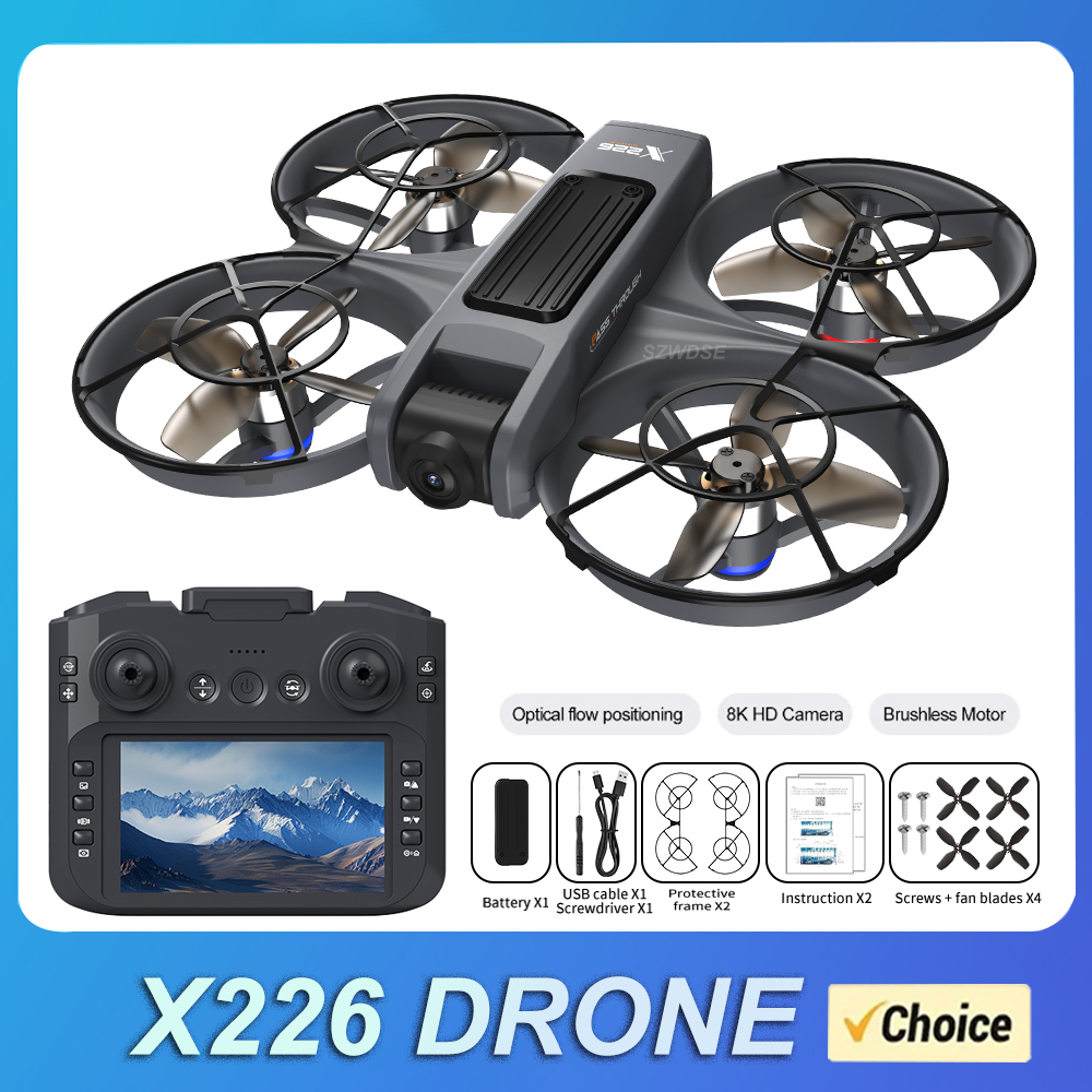 NEW X226 RC Drone 2.4G 5G WIFI - Drone Gimbal Brushless のレビューと価格