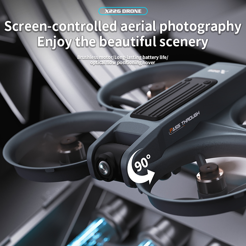 NEW X226 RC Drone 2.4G 5G WIFI - Drone Gimbal Brushless のレビューと価格