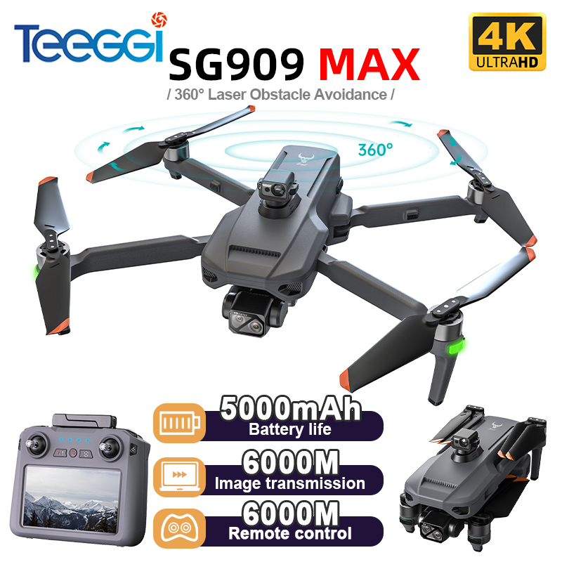 Teeggi SG909 MAX GPS Drone Wit - Drone Gimbal 3 Axis のレビューと価格