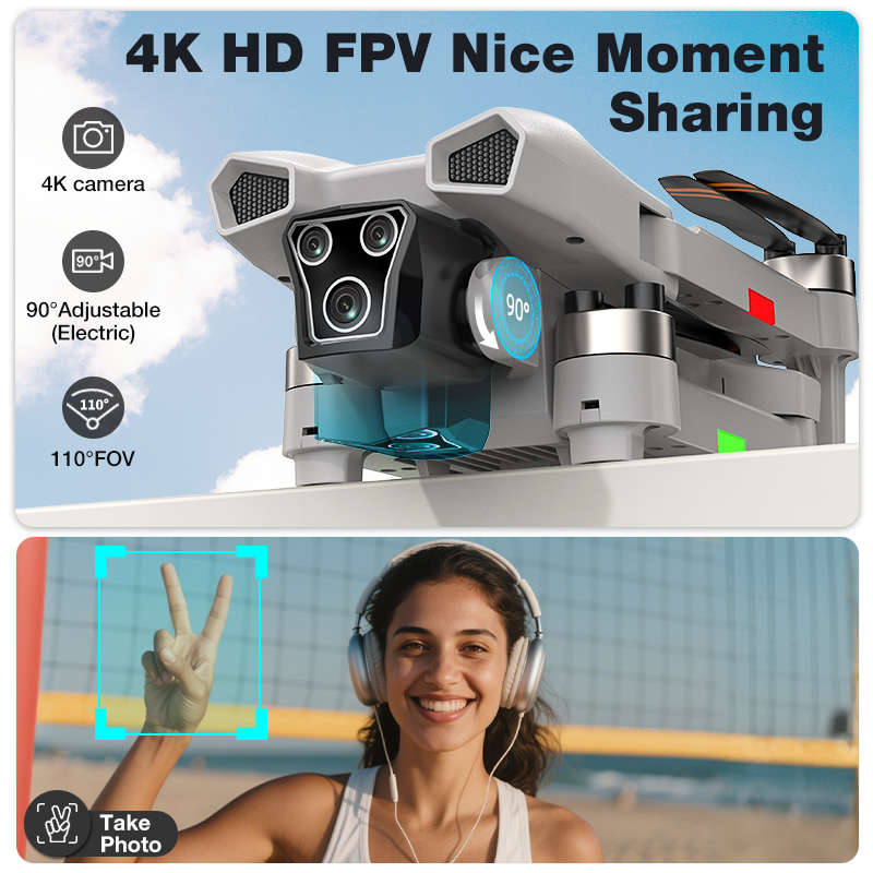 NEW Hot L017 Pro Drone Brushle - Drone Gimbal Brushless のレビューと価格