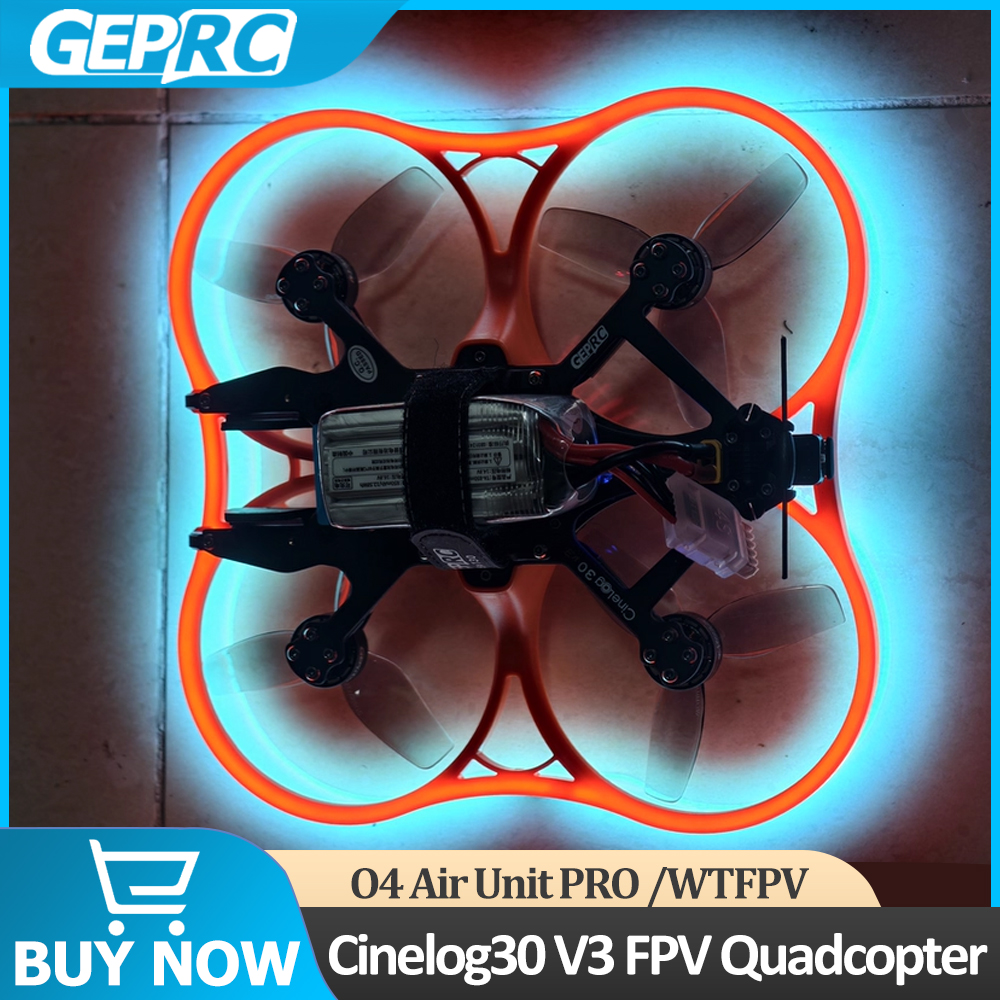 GEPRC Cinelog30 V3 FPV Quadcop - Drone Gimbal Brushless のレビューと価格
