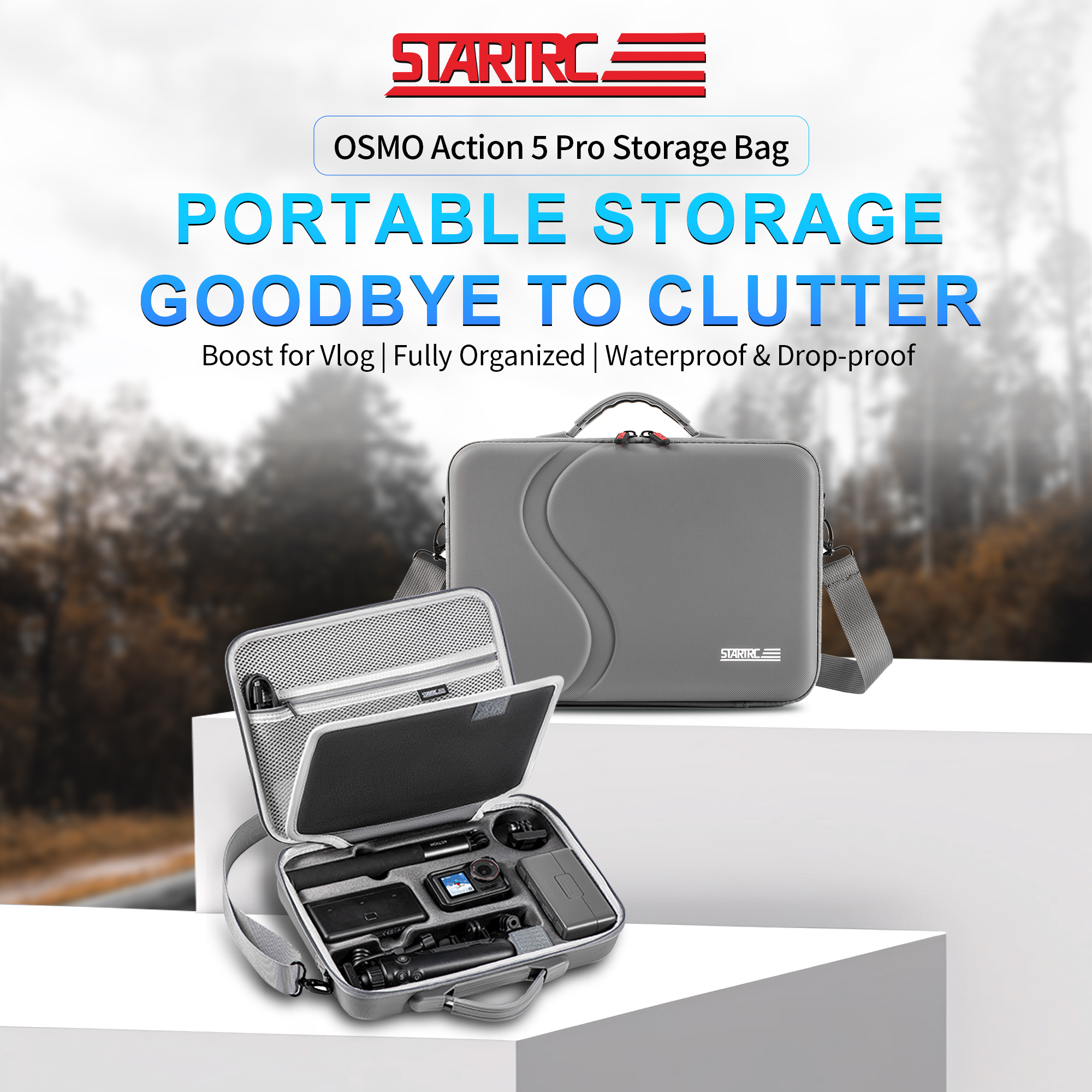 Action 5 Pro Carrying Case, Po - Drone Gimbal Case のレビューと価格